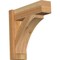 Ekena Millwork Thorton Block Rough Sawn Outlooker, Western Red Cedar, 6"W x 18"D x 18"H OUT06X18X18THR05RWR - alternate 1